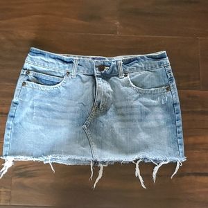 Aēropostale jean skirt